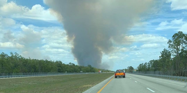 At least 5,000 acres have been after wildfires spread across Southwest Florida on Wednesday.