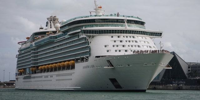 Royal Caribbean's Navigator of the Seas cruise ship, pictured.