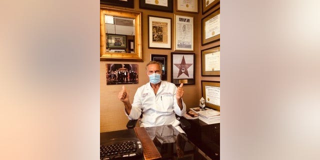 Dr. Andrew Ordon, a California plastic surgeon, recounts his at-home recovery from coronavirus while emphasizing the importance of isolation. (Photo courtesy of Dr. Andrew Ordon)