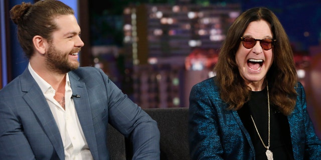 Jack Osbourne and Ozzy Osbourne