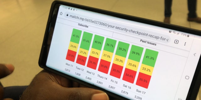 Maurice Jenkins, Miami International Airport's information systems director, says the data can be used to generate a “score” that gives the airport information to make necessary changes.