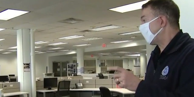 Federal Emergency Management Agency (FEMA) Administrator Peter Gaynor showed Fox News a new crisis coordination response center called "The Surge."
