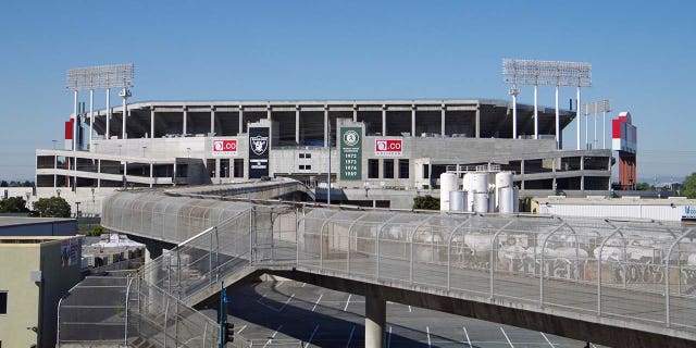 The Oakland Coliseum, home of MLB's Oakland A's, has been used as a vaccination site.