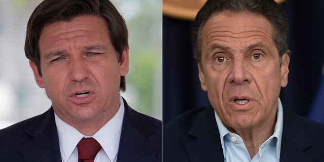 Politico said many media members “loves to love its Democratic governor, Andrew Cuomo, about as much as it loves to hate on Florida’s Republican Gov. Ron DeSantis.