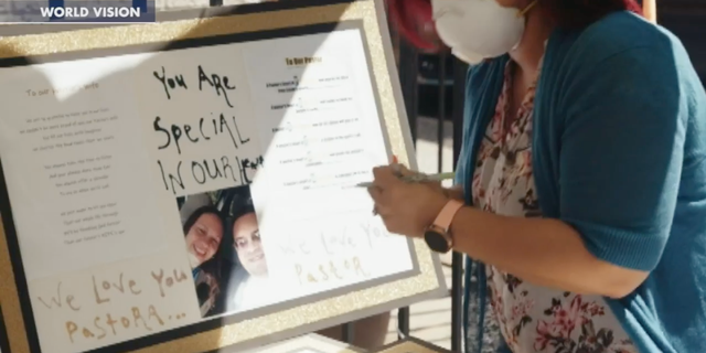 Pastor Francisco Fernandez of Iglesia Sol De Justicia was honored by his Brooklyn community for all his help during the coronavirus outbreak. (World Vision)