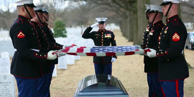 Because of the coronavirus pandemic, Military Committal Ceremonies are temporarily on hold (Photo courtesy of The Defense Visual Information Distribution Service).