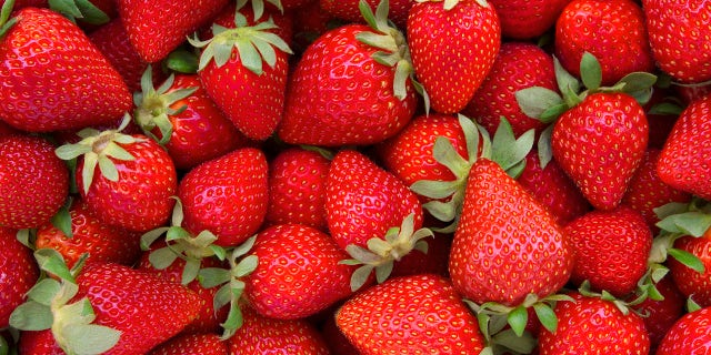 Fresh strawberries like these make a fabulous topping for the spring cheesecake recipe featured here.