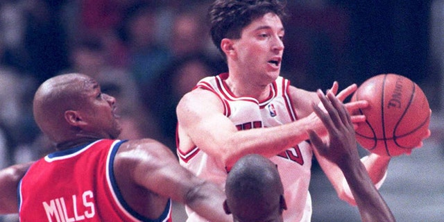 Kukoc was not liked in Chicago immediately. (BRIAN BAHR/AFP via Getty Images)