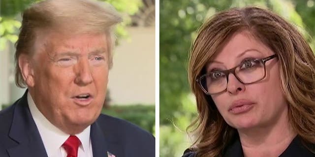 Trump sits down with Fox Business' Maria Bartiromo for an interview that aired Thursday morning.