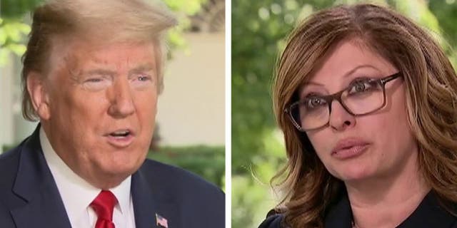 Trump sits down with Fox Business' Maria Bartiromo for an interview that aired Thursday morning.