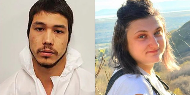Ethan Hunsaker, left, and Ashlyn Black. (Layton City Police Department)