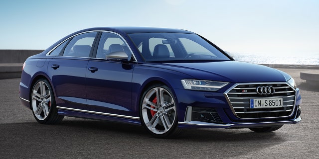 The $130,000 S8 has an electronically restricted top speed of 155 mph.