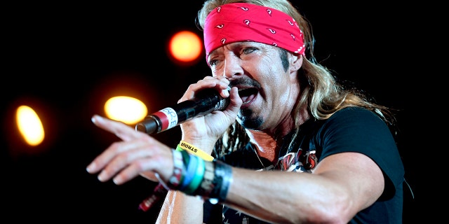 Bret Michaels has been performing music online in recent weeks. (Frazer Harrison/Getty Images for Stagecoach, File)