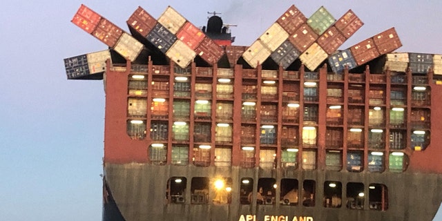 Cargo Ship Loses 'about 40 Containers' In Rough Seas Off Australia ...