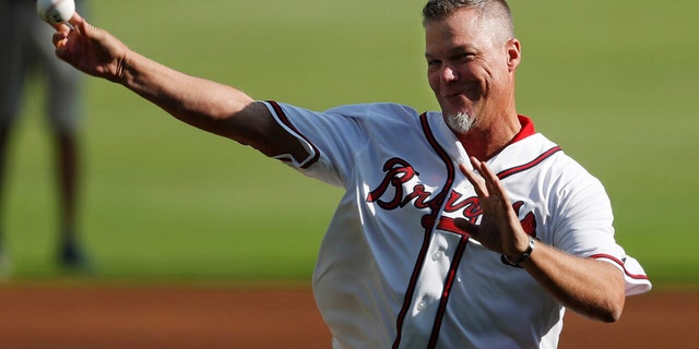 Chipper Jones played for the Braves for his entire career.