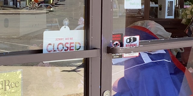 Mayfield Florist in Tucson, Arizona has temporarily closed their storefronts and have switched to online sales (Stephanie Bennett/Fox News).