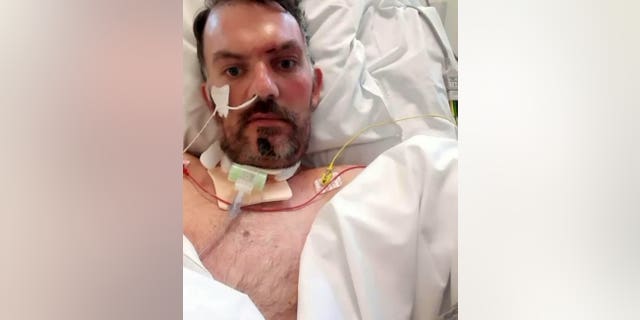 Steve Banks in the hospital.