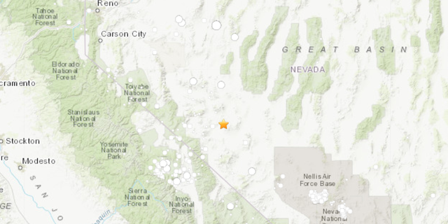 A magnitude 6.5 earthquake struck in remote western Nevada early Friday, according to the U.S. Geological Service.