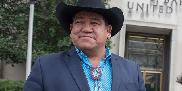 Cheyenne River Sioux Tribe Chairman Harold Frazier in a February 2017 file photo. (Getty Images)