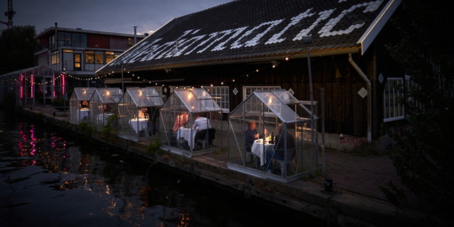 Those choosing to eat at the plant-based restaurant can opt to enjoy the 4-course menu in one of the greenhouses, or in the main restaurant once they are allowed to reopen.