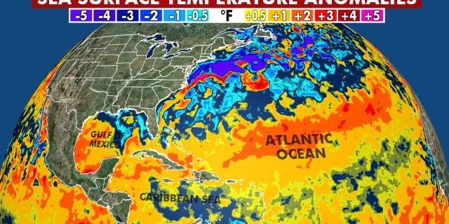 Warmer than average sea surface temperatures are expected to lead to an active Atlantic hurricane season in 2020.