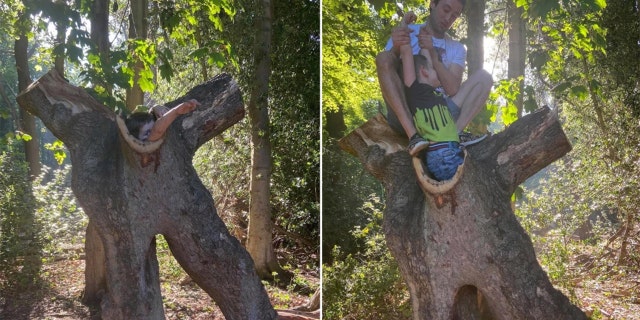 Lindsey Ibrahim says she had taken her four boys to a local park after spending nine weeks in isolation due to the coronavirus pandemic, but the trip didn't go as planned.