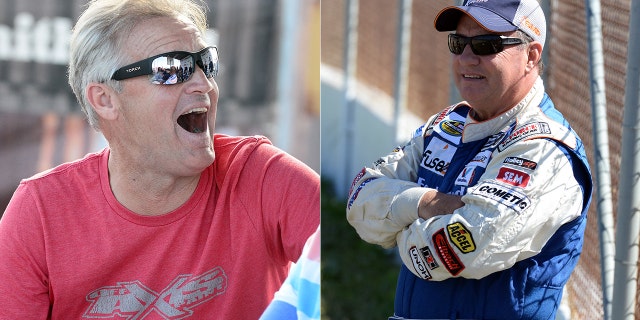 Wallace and Schrader drove to the track together.