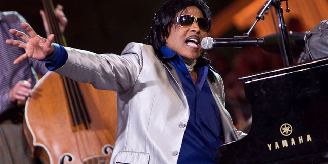 Little Richard performs during the annual PBS 