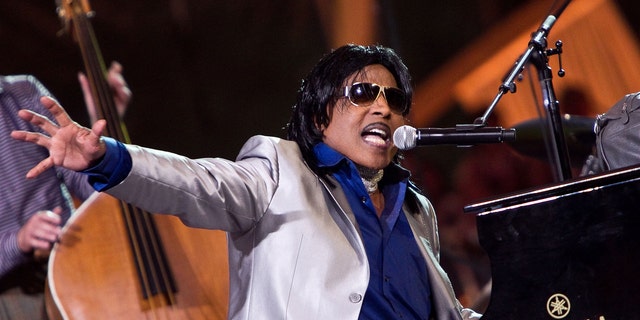 Little Richard performs during the annual PBS 