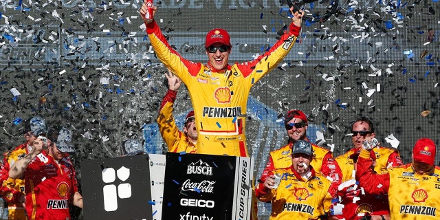 Logano won the NASCAR Cup race at Phoenix Raceway on March 8.