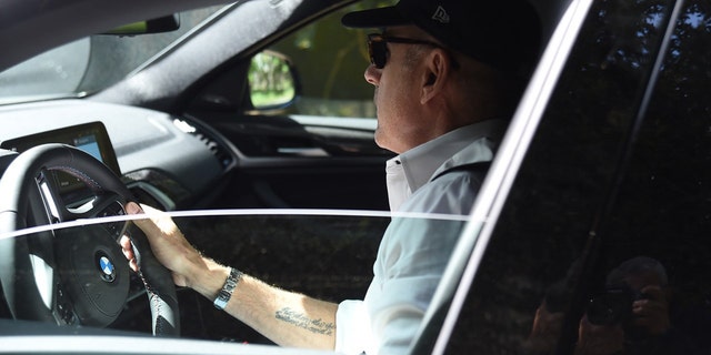 Matt Lauer unveiled a tattoo that says, “Hatred corrodes the container it is carried in,” on his forearm. (John Roca/MEGA)