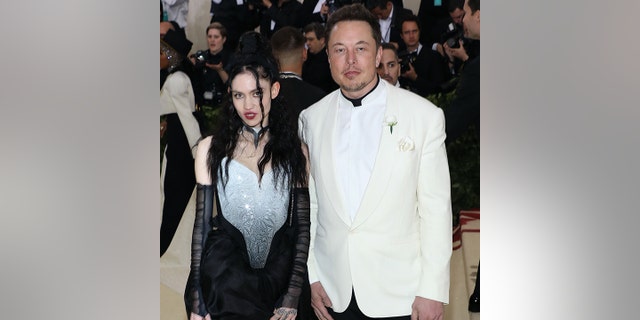 Grimes and Elon Musk attend 