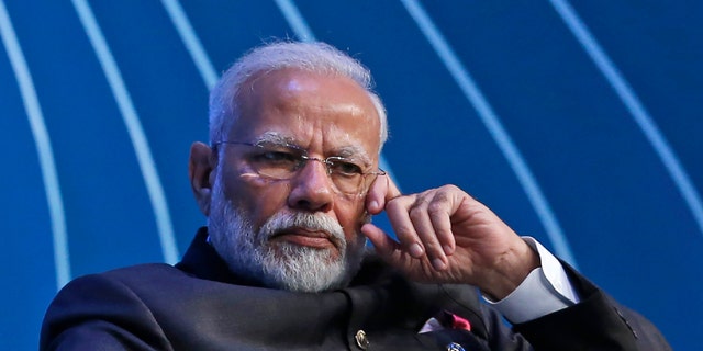 FILE - In this Wednesday, Nov. 13, 2019, file photo, Indian Prime Minister Narendra Modi attends the BRICS Business Council prior to the 11th edition of the BRICS Summit, in Brasilia, Brazil. (AP)