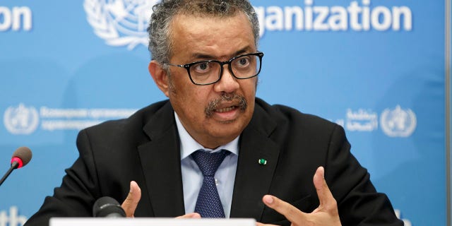 Tedros said that global trials of hydroxychloroquine and chloroquine would be temporarily suspended pending a review of safety data. (Salvatore Di Nolfi/Keystone via AP, File)