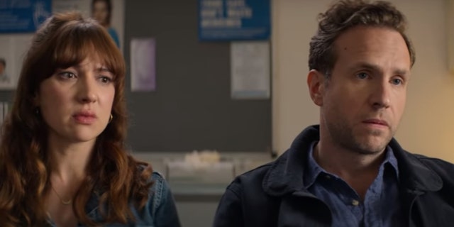 Esther Smith (L) and Rafe Spall in 'Trying.'