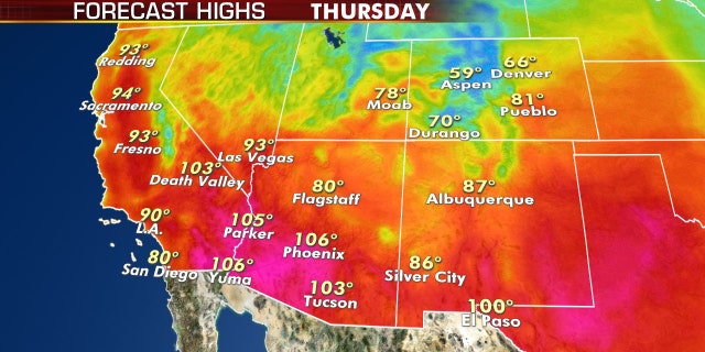 Record heat is possible across the Southwest again this week.