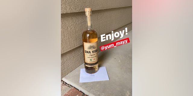 Lob, Conley and another employee have personally delivered around 2,000 bottles — each with an accompanying thank-you note — since becoming "tequila fairies" back in March.