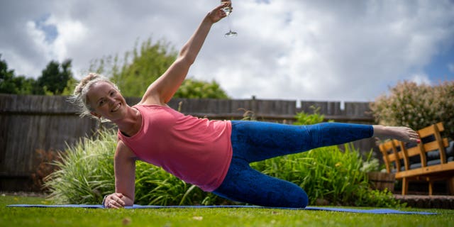 "I’m teaching a group of 200 women Prosecco Pilates, they can join the live sessions or do them whenever they have time."