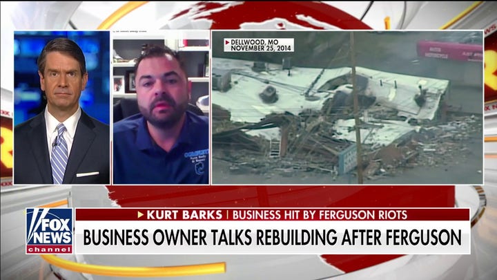 Business owner hit by Ferguson riots discusses rebuilding, unrest
