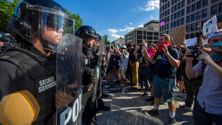 At least 60 Secret Service members injured during George Floyd protests in DC