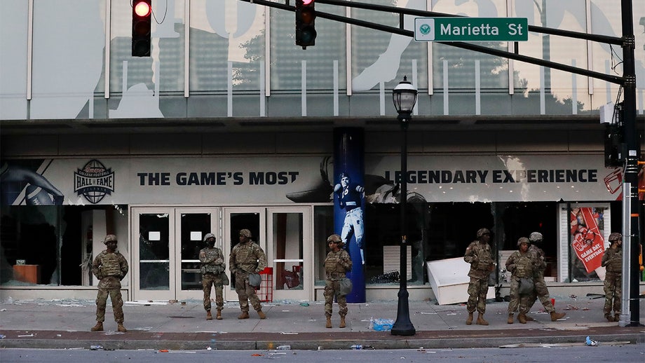 College Football Hall of Fame in Atlanta damaged, looted by protesters: report