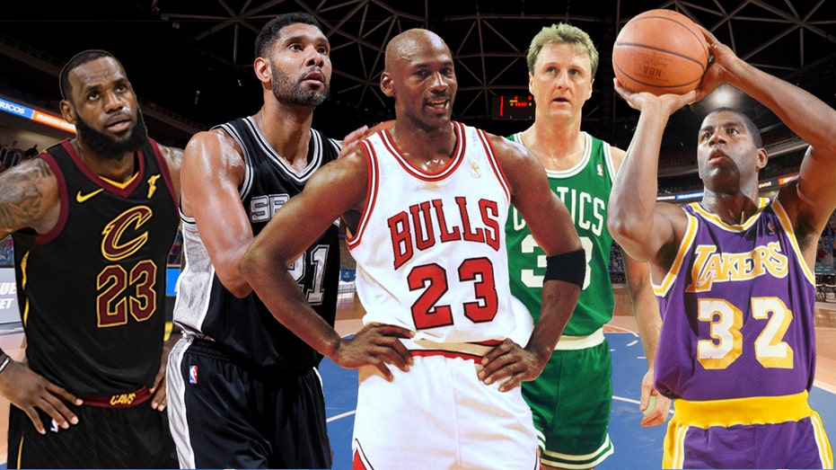 Ranking the top 10 players in NBA history - find out if your pick