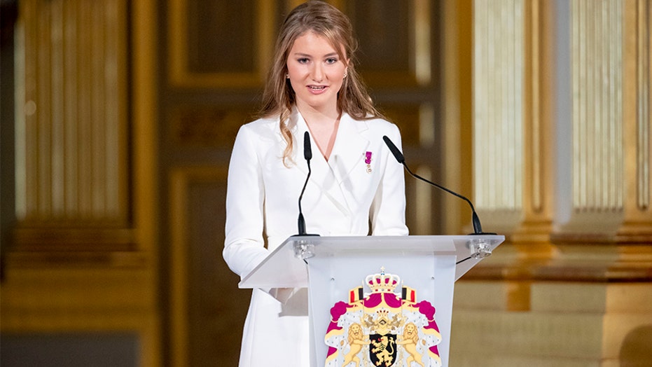 Princess Elisabeth, heir to the Belgian throne, enrolls in ...