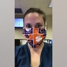 Our daughter is a critical care physician at U TN and never far from her Clemson gear. Her Mother in law had this mask made from an old tailgate tablecloth! Go Tigers!