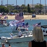 Trump boat parade in Newport Beach CA today!! Who says So Cal doesn’t support Trump! Babs Jolitz
