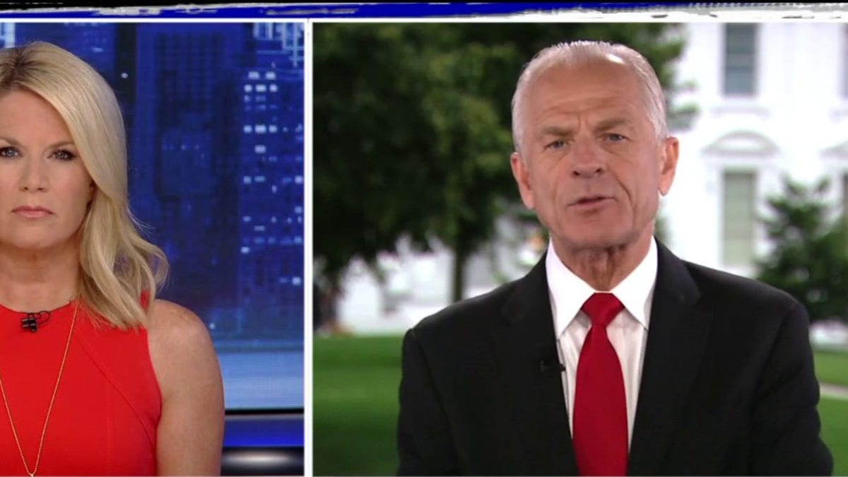 Martha Maccallum Porn - Peter Navarro walks back statement implying trade deal between Trump, China  is 'over' | Fox News