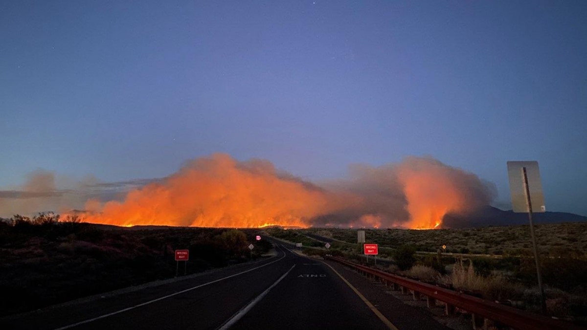 Evacuations have been ordered northeast of Phoenix as the Bush Fire grew to over 64,000 acres on Tuesday.