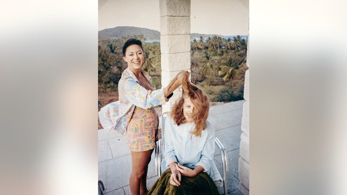 Lady Anne Glenconner (right) says she and Princess Margaret remained close friends over the years.