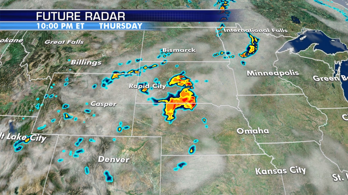 Severe weather is possible across the Northern Plains on Thursday.