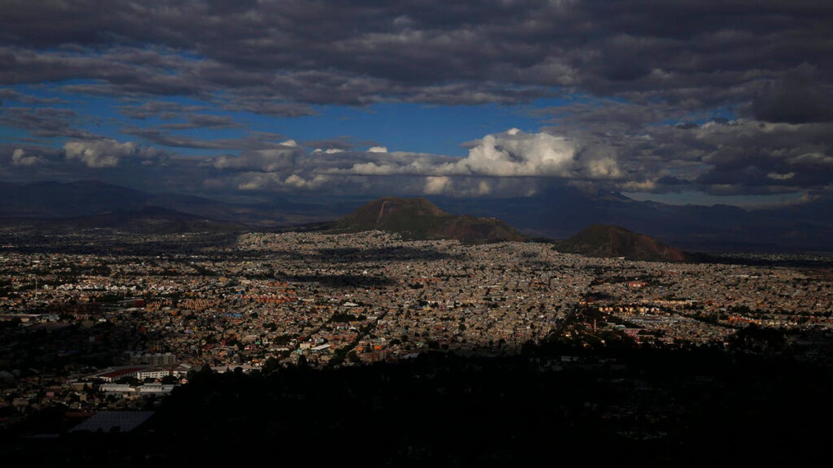 A view of the Iztapalapa neighborhood of Mexico City, Wednesday, June 3, 2020. 